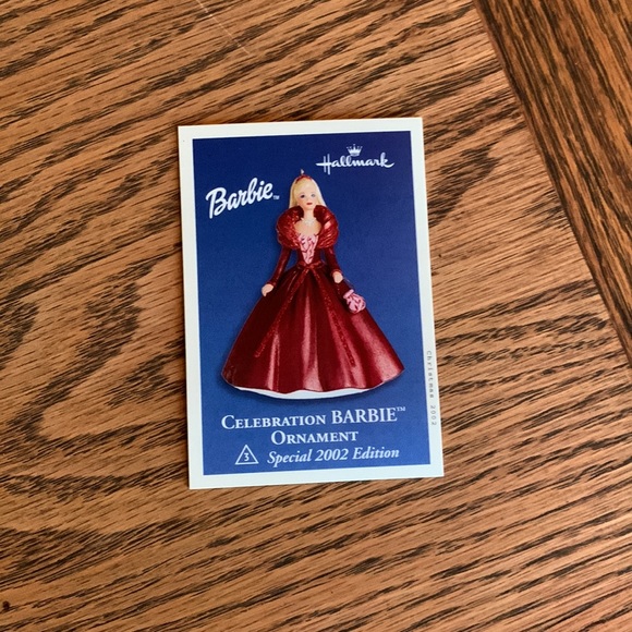 Celebration Barbie Ornament - Special 2002 Edition, Hallmark - Picture 5 of 8
